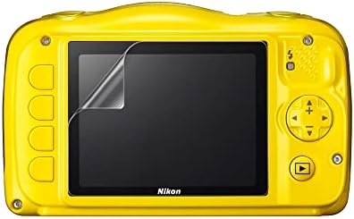 סרט מגן מסך סלקי של סליק סליק תואם ל- Nikon Coolpix S33 [חבילה של 2]